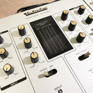 美品☆不具合なし!! Panasonic Technics DMCオフィシャルミキサー SH-EX1200-S ガリ無しでスクラッチに最適。