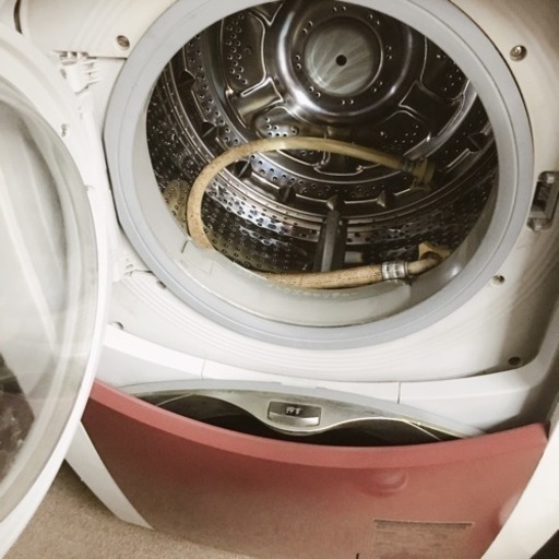 商談中)お値下げ済み市内配送込み！シャープドラム式洗濯乾燥機ES-S70^_^