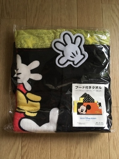 新品 ミッキーマウス フード付きタオル まっちゃ 茅ケ崎のその他の中古あげます 譲ります ジモティーで不用品の処分