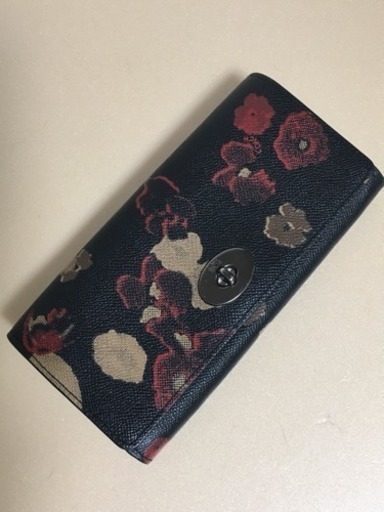 終了《極美品》COACH  長財布 レアなデザイン
