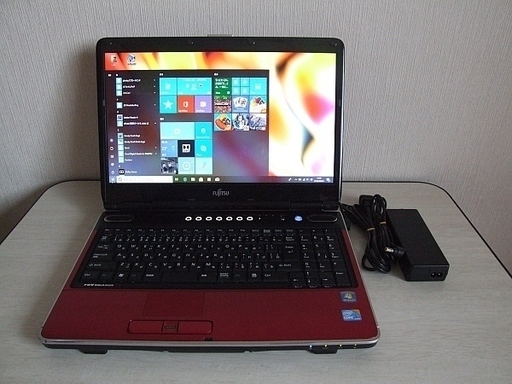 高速SSD240GB搭載　Fujitsu FMV-BIBLO NF/G70 ノートパソコン