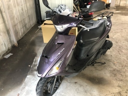 アドレスv125S エンジン実働 プラグがないためかかりません