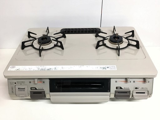 リンナイ 都市ガス用ガスコンロ KGM64BE