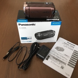 【値下げ】Panasonic ビデオカメラ HC-W585M