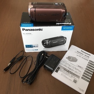 値下げ】Panasonic ビデオカメラ HC-W585M