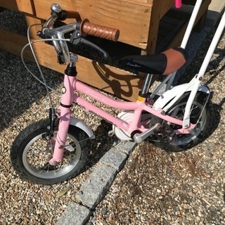 子供用自転車 12インチ 補助輪・補助ハンドル付き