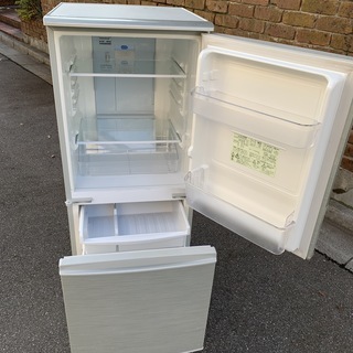 SHARP/シャープ 冷凍冷蔵庫 どっちもドア SJ-PD14T-N 137L 2011年製