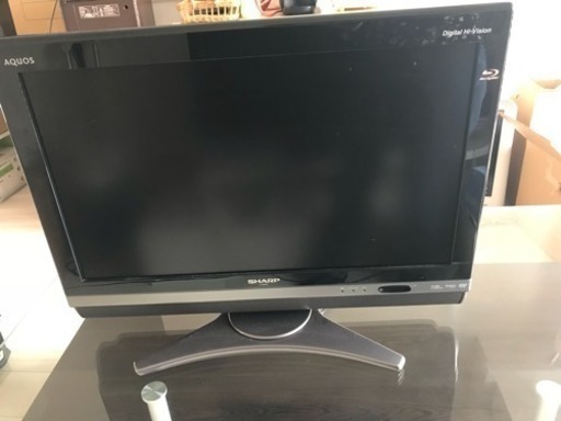 26型液晶テレビ アクオス ブルーレイ内臓