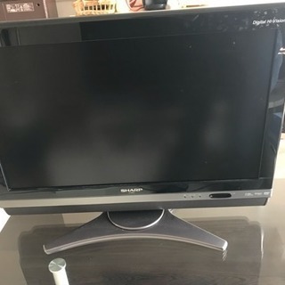 26型液晶テレビ アクオス ブルーレイ内臓