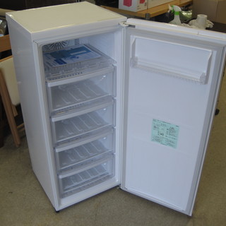 西野店 三菱/MITSUBISHI 121L1ドア冷凍庫 ホワイト mf-u12t-w 12年製 ホームフリーザー 冷凍ストッカー