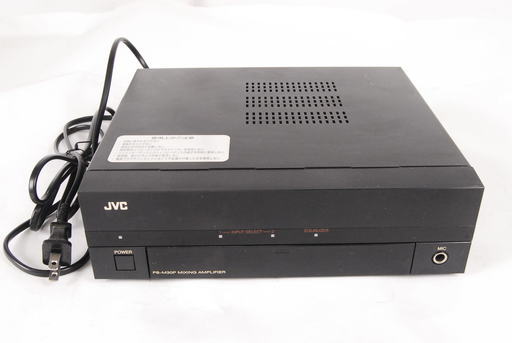 6609 JVCケンウッド 店内放送用BGMアンプ　PS-M30P オーディオ　アンプ　音響機器　アントレ
