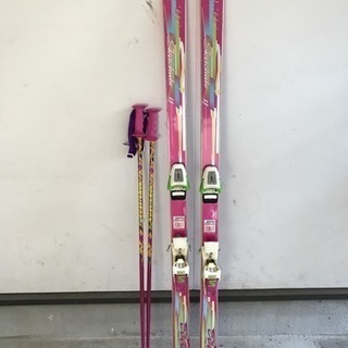 スキー板175cm ＆ストック