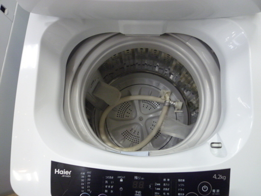 R 中古 Haier 全自動洗濯機4.2kg JW-K42K 2014年製