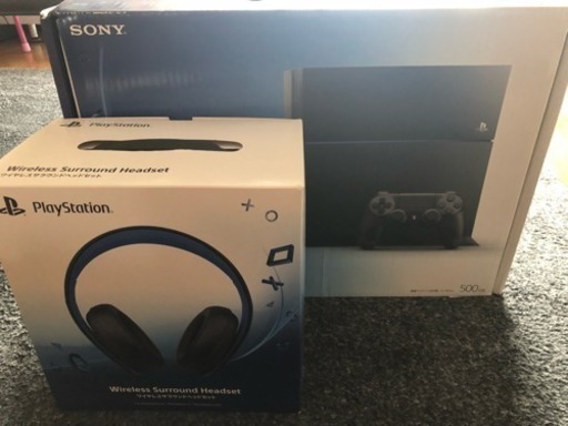 本日限定最終値下げPS4ヘッドホンセット