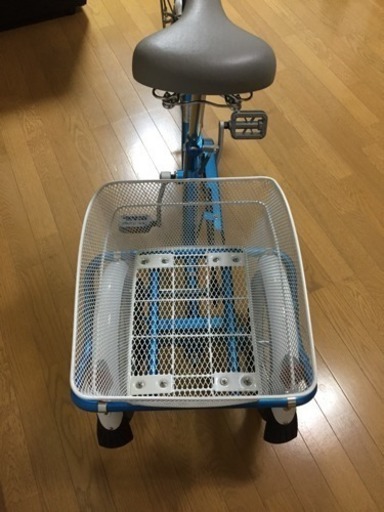 新車 三輪自転車ミムゴおしゃれスイングチャーリーMG-TRE16SW-BLロー