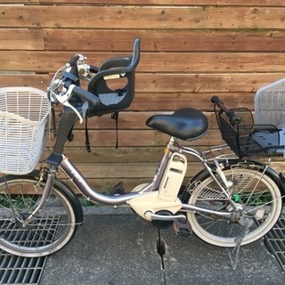 ヤマハ　電動自転車　09 PAS コンパクト リチウム PZ20C + 専用充電器　クールグレー