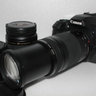 キャノン Canon EOS 80D トリプルレンズセット