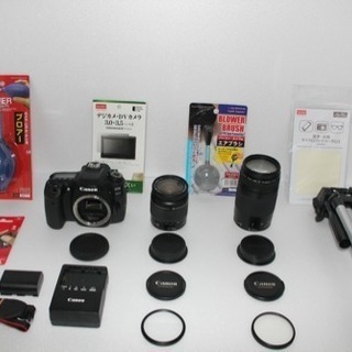 神レンズセット♪Canon EOS 8000D ズームレンズセット♪ EOS 8000D