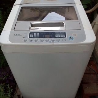 ５.５Kg洗濯機   LG製   全自動洗濯機