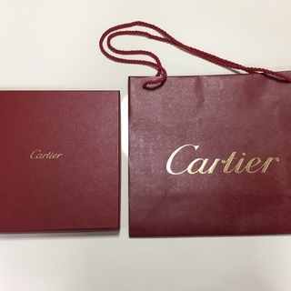 Cartier ショッピングバック＆スカーフケース