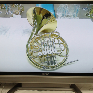 ♪SHARP AQUOS 液晶テレビ LC-52ES50 2009年 液晶カバー付 札幌♪