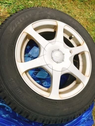 175/65R14 冬タイヤ&ホイール 4本セット +冬用ワイパーセット 状態良し