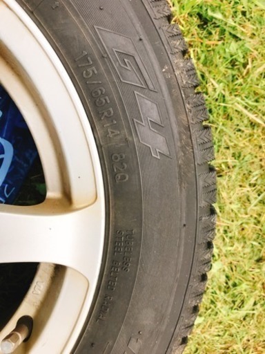 175/65R14 冬タイヤ&ホイール 4本セット +冬用ワイパーセット 状態良し