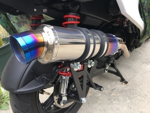 シグナス 4型 ビームス チタンマフラー