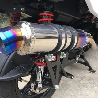 シグナスX 4型 BEAMS R-EVO チタンサイレンサーマフラー オマケ RPM