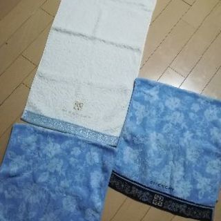 美品　ジバンシィ　ジバンシー　フェイスタオル　セット　まとめて