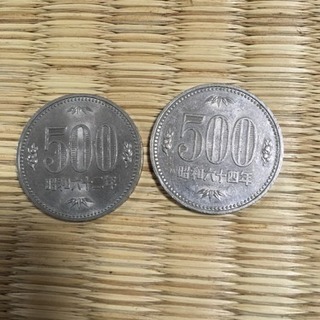 昭和62年 昭和64年500円玉セット