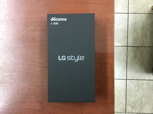 期間限定 新品未使用 LG style L-03K docomo 黒