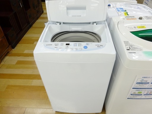 安心の6ヶ月保証付！Daewooの4.6kg全自動洗濯機【トレファク　岸和田】