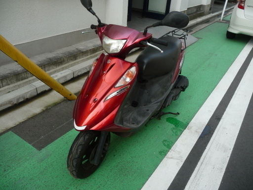 売却済 アドレスV125G CF46A 規制前 低走行 自賠責付 ワンオーナー