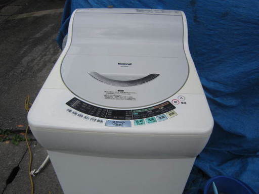 静かな乾燥機能付き洗濯機8キロ　NA-FD8000　ナショナル 2001年製 引き取り限定