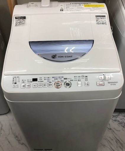 シャープ 5.5ｋ 洗濯機 ES-TG55L-A 2015年 O079