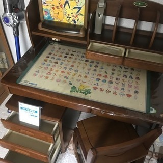 学習机 ポケモン コイズミファニテック デスクマット 透明 学習机 ポケモン