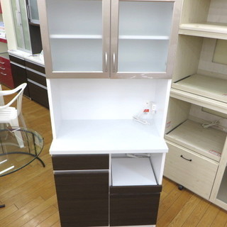 トレファク鶴ヶ島店】展示処分品！2枚扉レンジボード！