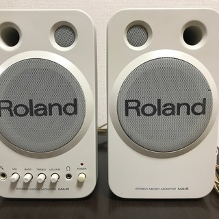 Roland ローランド スピーカー MA-8 ステレオマイクロ...