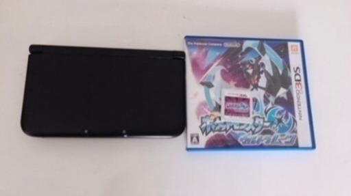 3DSLLブラック\u0026ポケットモンスターウルトラムーン