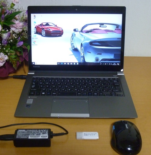 タッチパネル搭載！Toshiba dynabook R634/L メモリ8GB　SSD128GB ★Microsoft Office 2016搭載　★お引渡しの際に、喫茶店等での６０分の無料パソコン授業（相談）付き★
