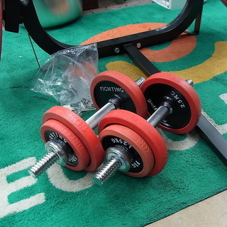 キングofベンチ+プレート140kg ダンベル/バーベル ファイティングロード