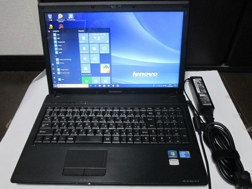 格安●Lenovo G560 i3 Win10Pro搭載　HDD320GB・メモリ3GBリカバリー済中古品です。