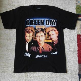 GREEN DAY　バンドTシャツ　L