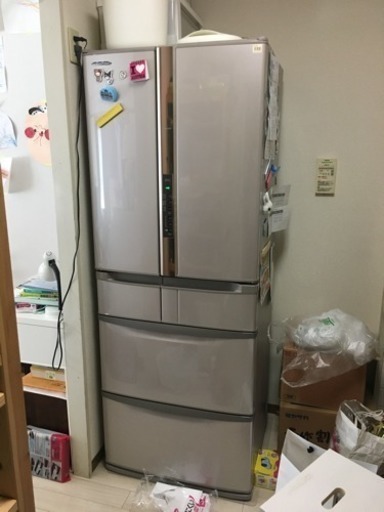 値下げ。SHARP 冷蔵庫　SJ-XW44S 自動製氷機付　大型冷蔵庫