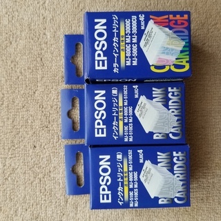 EPSON純正インクカートリッジ MJIC4　3個セット（黒×2...