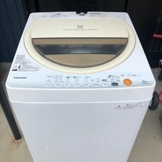 東芝 電機洗濯機 AW-60GL 2013年モデル 動作🆗