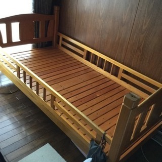 木製★シングルベッド★すのこベッド