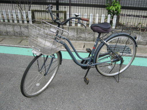6段変速付　27インチ　シティ車（婦人車）　中古