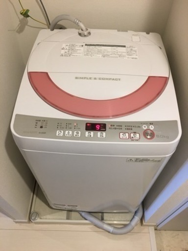 全自動洗濯機 SHARP ES-GE60R